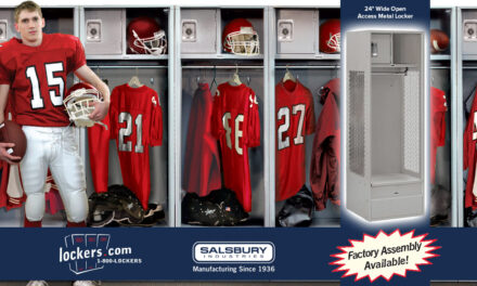Salsbury 24″ Wide Open Access Metal Locker